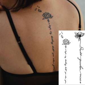 Nuevo Diseño de <span class=keywords><strong>Tatuajes</strong></span> Temporales Semipermanentes con Jugo Herbal, Adhesivos de Papel con Diseños Florales para Cara, <span class=keywords><strong>Brazo</strong></span> y Cuerpo, Resistentes al Agua, para Hombres - Product Image 1