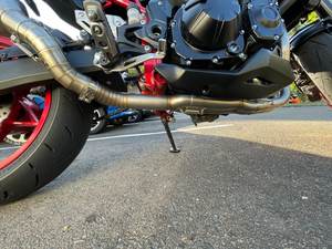 Glisser Sur Moto D'échappement Échapper Pour <span class=keywords><strong>Kawasaki</strong></span> Z900 2017 - <span class=keywords><strong>2020</strong></span> Ninja <span class=keywords><strong>900</strong></span> Connecter Avant Mi Lien Raccord de tuyau D'échappement De Série - Product Image 5