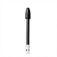 Black Glass 2-Pole Platinum Conductivity Electrode Sensor for Industrial PH Meter and Water Analysis with High Accuracy