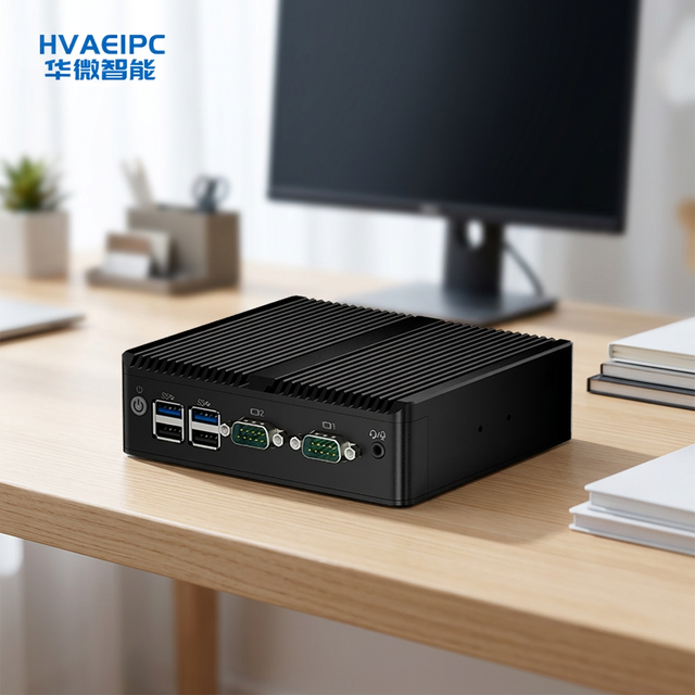 Industrial Fanless Mini PC Intel Core I3/5/7 Quad Core DDR3 SSD Integrated Intel HD Graphics Dual Display Support RS232/RS4845