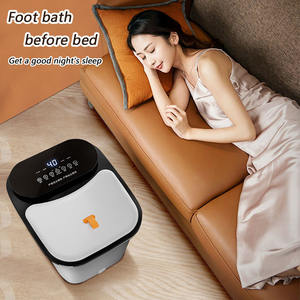 전기 가열 발 목욕 스파 그릇 새로운 기술 롤러 일정한 버블 페디큐어 분지 발 흡수 욕조 마사지 - Product Image 6