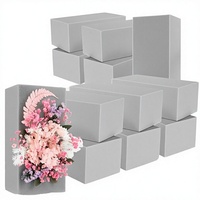 Fleurs séchées du fabricant, grand bouquet d'herbe de la pampa, dégradé crème champagne marron, plumes moelleuses, style bohème, réutilisable