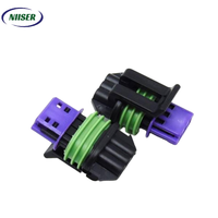 Boîtier de connecteur automobile étanche 3 voies femelle Aptiv GT 150 Series 33152360 vert