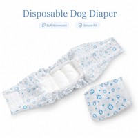 Direkt vom Hersteller: Einweg-Hundewindeln für Rüden, Superabsorbierend, Auslaufsicher, Weiche Vlies-Bauchbänder, OEM
