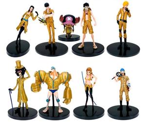 อนิเมะ DXF วันพีซ ฟิล์มโกลด์ แกรนด์ไลน์ เมน ชุด 9 ตัว/เซ็ต ฉลองครบรอบ 15 ปี ตัวละครลูฟี่ ฟิกเกอร์ ของสะสม - Product Image 4