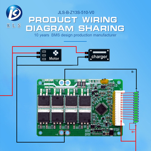 <span class=keywords><strong>BMS</strong></span> de Hardware para Baterías de Iones de Litio LiFePO4 NMC de 3.2V 3.7V 24V <span class=keywords><strong>48V</strong></span>, <span class=keywords><strong>13S</strong></span> 25A 30A 40A con Control de Temperatura Equilibrado, Apto para Herramientas Eléctricas - Product Image 3