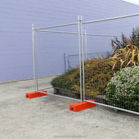 Valla Temporal Australiana AS4687-2007 de 1.8 x 2.1 m, 2.1 x 2.4 m, Galvanizada en Caliente, para Seguridad en Obras de Construcción