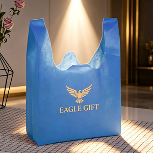 Bolsa de Compras de Supermercado de la Mejor Calidad, No Tejida, con Base, Reutilizable, de Gran Capacidad, Ecológica, Impresa - Product Image 6