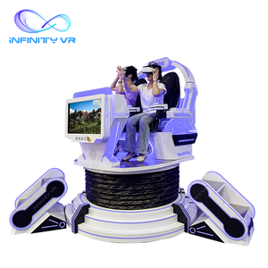 9D Vr Simulador de Paseo de Atracciones Máquinas de Realidad Virtual Vr 9D Starship Shape Chair 2 Asientos 9D VR Cinema para Parque de Atracciones Temático - Product Image 5