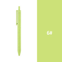 Bolígrafos Ecológicos de Papel Reciclado de Paja de Trigo con Logotipo Personalizado, Regalos Promocionales para Oficina, Negocios y Marketing, Escritura de 1.0 mm