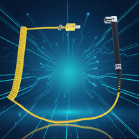 Thermocouple OEM ODM avec poignée ergonomique en forme de pistolet et sonde en platine rhodium pour des mesures de précision jusqu'à 1800 °C ° C dans la recherche