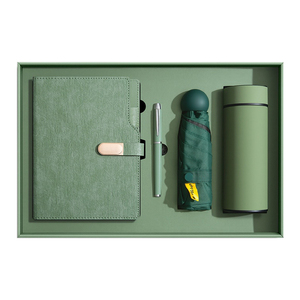 Coffret Cadeau Journal IStapromo avec Logo Personnalisé, Couverture en Similicuir Haute Qualité, Style Bureau Professionnel, Idéal Étudiant - Product Image 1