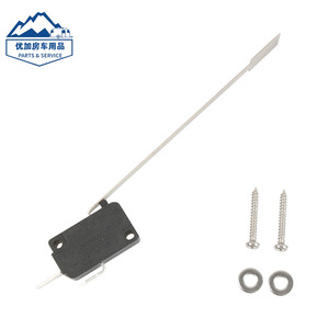 Micro-interrupteur 36680 12V SPST en plastique pour l'électronique automobile, pour la ventilation des cuisinières de camping-car - Product Image 1