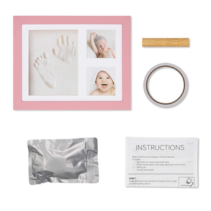 Impresora manual de arcilla para bebés, Kit de <span class=keywords><strong>huella</strong></span> de bebé con memoria para recién nacidos, venta al por mayor - Product Image 5