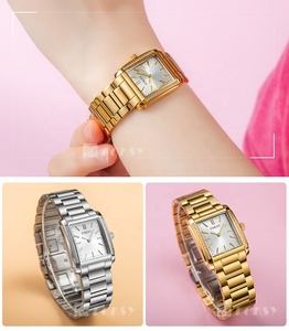 <span class=keywords><strong>Montre</strong></span> de luxe carrée en diamant pour <span class=keywords><strong>femme</strong></span>, logo personnalisé, acier inoxydable, quartz, <span class=keywords><strong>étanche</strong></span>, bracelet tendance, <span class=keywords><strong>montre</strong></span>-bracelet scintillante - Product Image 2