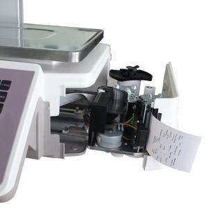 30kg TM-A Series Electronic Barcode Label Printing <strong>Scales</strong> With Receipt Printer and Pole - Product Image 4