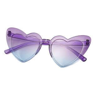 Gafas de Sol con Diseño de Corazón en Ángulo, Estilo Europeo Americano, Protección UV, Moda para Mujer, Novedad 2026 - Product Image 5