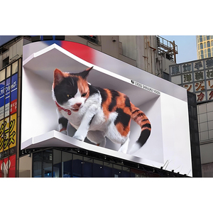 Tùy chỉnh không thấm nước 3D LED màn hình hiển thị ngoài trời Naked Eye quảng cáo p2.5 P3 P4 P5 P8 kỹ thuật số biển quảng cáo - Product Image 1