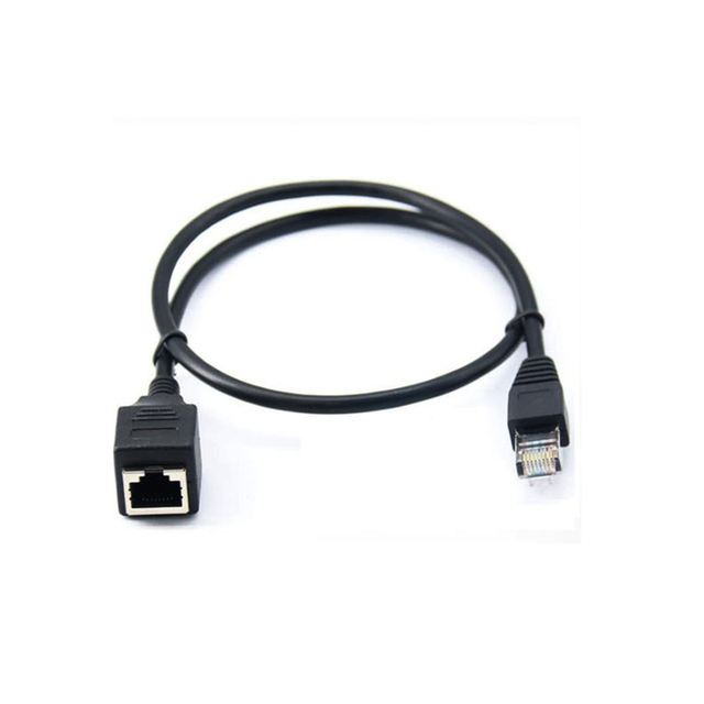 RJ45 LAN Splitter Cable Male Female Socket Ethernet Network Cat5e/Cat5/Cat6 Easy Adapter Y Wire for Transmission