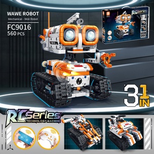 Bloques de Construcción Cuadrados Naranja de Venta Directa de Fábrica, Juguete Educativo Creativo, Robot de Control Remoto para Teléfono Móvil, Hecho de Plástico ABS - Product Image 2