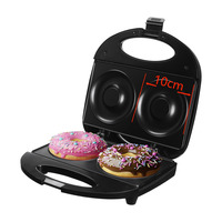 Mini machine à beignets électrique 10cm grande taille pour la fabrication de beignets antiadhésifs pour le petit-déjeuner des collations et des desserts des enfants
