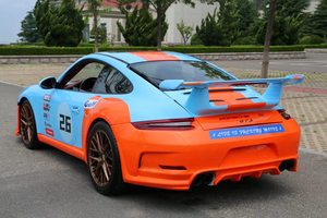 <span class=keywords><strong>Kit</strong></span> de conversion style 991.2 GT3 pour Porsche 911 997 : pare-chocs avant, pare-chocs arrière, aileron, capot, <span class=keywords><strong>kit</strong></span> carrosserie pour Porsche 997, pièces de mise à niveau - Product Image 6