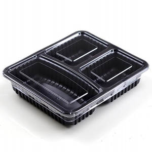 Оптовые одноразовые ланч-боксы бенто с 2, 3, 4, 5 отделениями, контейнеры для еды из полипропилена, подносы для приготовления блюд - Product Image 6