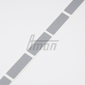 Type auto-adhésif 10*30mm couleur argent étiquette à gratter pour téléphone Recharge jeu Scratch avec étiquetage anti-contrefaçon - Product Image 1
