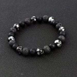 2026 Hot Selling Simple Popular Design Handmade <b>Beaded</b> <b>Bracelet</b> Titanium Steel Light Luxury Men's <b>Bracelets</b> Fashionable Jewelry - Product Image 1