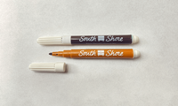 Marqueur de réparation de rayures en polyester fin de qualité supérieure avec encre permanente, largeur d'écriture de 1 mm, couleurs personnalisables, vente en gros