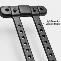 Support universel léger et durable pour porte-bidon de vélo sans perçage, base en silicone avec plaque en acier intégrée pour VTT
