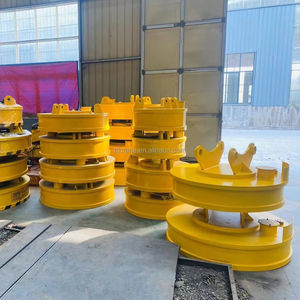 Portabrocas electromagnético Circular Industrial, removedor de hierro electromagnético, elevación de alta frecuencia, Portabrocas potente, <span class=keywords><strong>5</strong></span> toneladas - Product Image 2