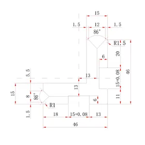 Hoge Kwaliteit Persrem Gereedschap Voor Hydraulische Buigmachine, Persrem Matrijs, Persrem Mallen