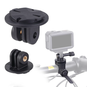 Base de manillar de bicicleta a <span class=keywords><strong>precio</strong></span> de fábrica, adaptador de transferencia de faros, soporte de extensión para Gopro/<span class=keywords><strong>DJI</strong></span> <span class=keywords><strong>Action</strong></span> 5 Pro 4 3/Garmin - Product Image 1