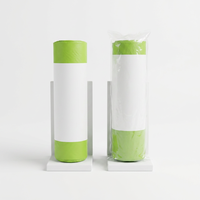 Personnalisable 100% Compostable PBT et Fécule de Maïs Sacs Rétractables pour la Protection de l'Environnement
