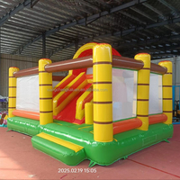 Structure gonflable combinée avec barrière de sécurité en PVC épais, certifiée CE, OEM, pour la location par les enfants