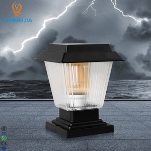 <span class=keywords><strong>Lampe</strong></span> solaire étanche pour <span class=keywords><strong>colonne</strong></span>, idéale pour la décoration de jardin et d'aménagement paysager, lampes solaires extérieures pour poteaux/lampadaires - Product Image 1