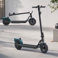 Scooter Eléctrico Plegable N05 de 350W, 10Ah, 10 Pulgadas, para Desplazamientos Urbanos, Venta al Por Mayor
