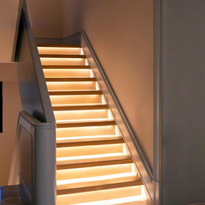 Luz LED de Pared para Gabinete, de Aluminio, para Instalación Empotrada, Luz Nocturna para Escalones/Pasillos/Arregos, Moderna, VOC - Product Image 3