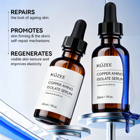 Sérum Visage Anti-Âge et Anti-Rides au Collagène et Acides Aminés de Cuivre GHK-Cu, Hydratant et Nourrissant, Prix de Gros