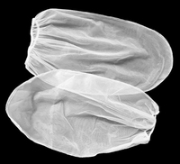 Sac filtrant élastique en maille pour peinture et revêtements, avec ouverture réglable, débits élevés pour la filtration des produits phytochimiques et à base de plantes