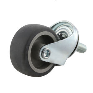 Ruedas giratorias para equipos escolares, 3-15 días, sin freno, de 4/5/6 pulgadas, ruedas industriales rígidas giratorias, ruedas fijas de goma de 8 pulgadas - Product Image 5