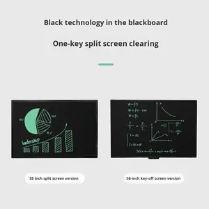 Pizarra LCD de 58 Pulgadas, Pizarra Electrónica Móvil con Soporte de Oficina, Pantalla Dividida, Borrado con una Sola Tecla, Pizarra Grande para Enseñanza - Product Image 5