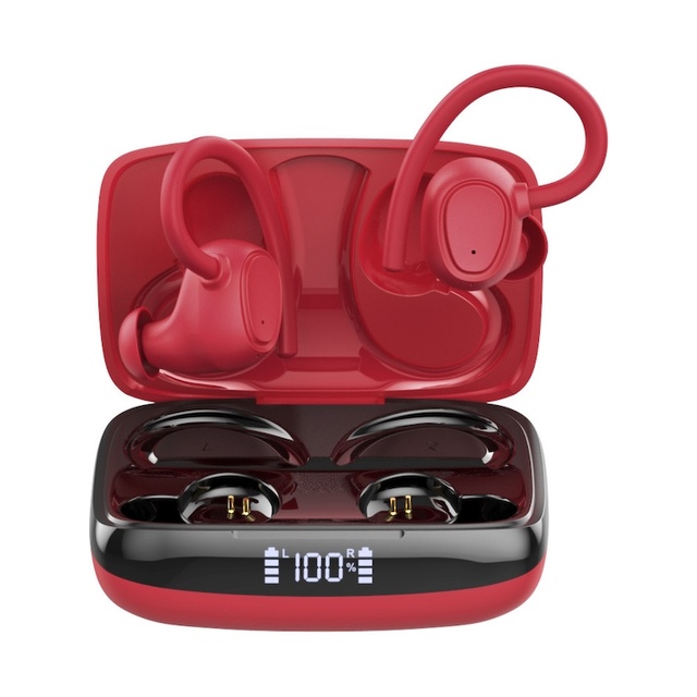 I21 Wireless Airbuds Earphones Noise Cancelling TWS Earphones & Headphones with Touch Control Ear Hooks Sport Earbuds