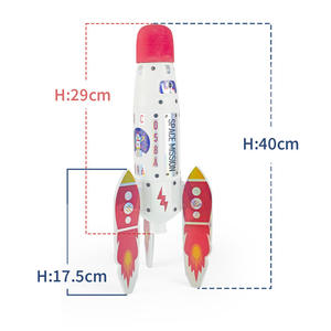Kit d'expériences scientifiques STEM pour enfants, bricolage, fusée spatiale à vapeur, <span class=keywords><strong>chimie</strong></span>, modèle d'assemblage, jouet éducatif - Product Image 2