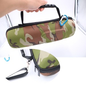 เคสป้องกัน EVA พร้อมซิปปิดสำหรับหูฟัง-สีเขียว/สีน้ำตาล/สีเบจ กล่องเก็บของพกพา ใช้สำหรับ <span class=keywords><strong>Charge</strong></span> <span class=keywords><strong>3</strong></span> - Product Image 1