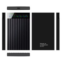 Box esterno per disco rigido SATA da 2,5'' con USB C 3.2 Gen 2, custodia per SSD/HDD e funzione di monitoraggio della salute del disco.