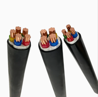 Câble électrique multiconducteur blindé en cuivre haute tension haute puissance, isolé PVC, 3*400mm 6mm, pour bâtiment commercial