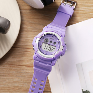 LASHIDA Montre de sport mode mignonne pour <span class=keywords><strong>fille</strong></span> Réveil étanche Montre numérique multifonction Montre cadeau pour étudiant et enfant - Product Image 4