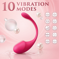 TMM - App - Télécommande sans fil - Boule d'exercice Kegel - Vibrateur en silicone - 10 modes - Masseur du point G et du clitoris - Jouet sexuel pour adultes - Femmes